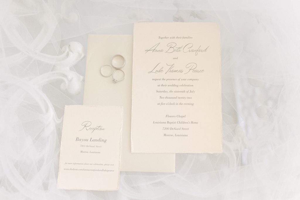Bridal invitation pictures.